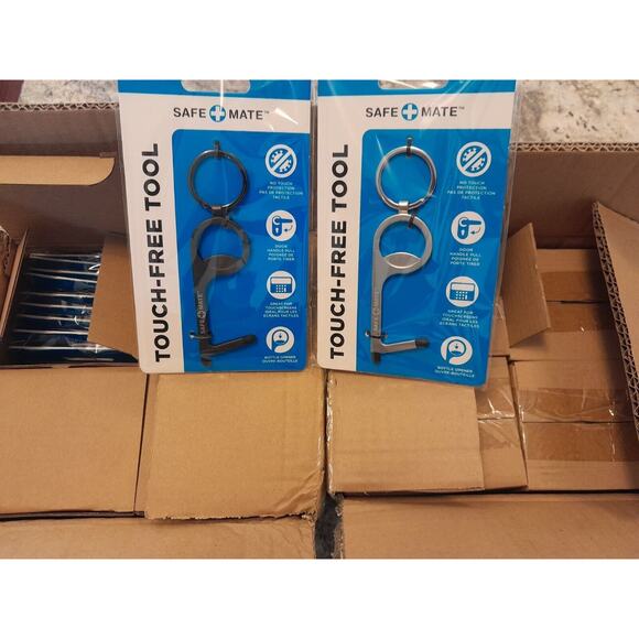 SAFE-MATE -80 KEYS TOTAL Touchless Door Keyring **Only **$12.99 + SHIPPING. - Picture 11 of 11